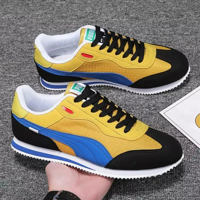 Men's yellow sneaker