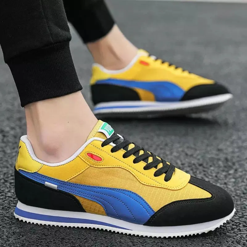 Men's yellow sneaker