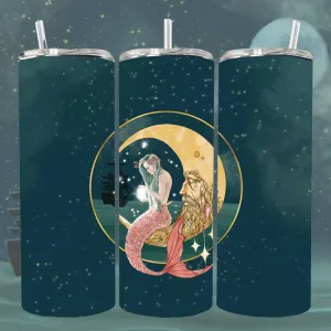 Mermaid In The Moon Insulated Tumbler