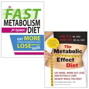 Metabolic Effect Diet Jade Teta, Fast Metabolism Diet For Beginners 2 Books Set