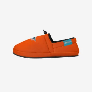 Miami Dolphins Big Logo Athletic Moccasin Slipper
