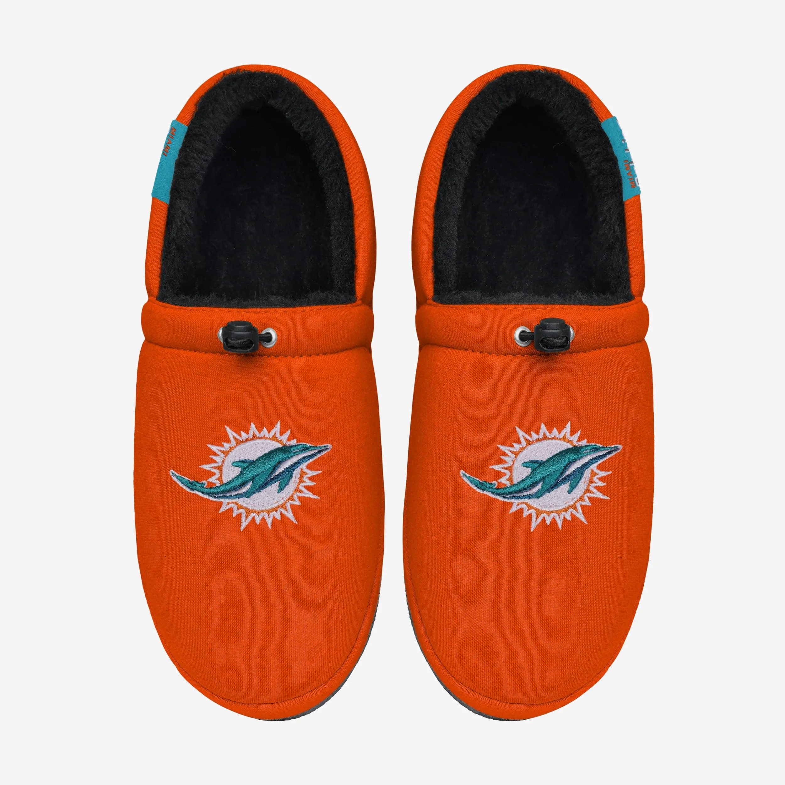 Miami Dolphins Big Logo Athletic Moccasin Slipper