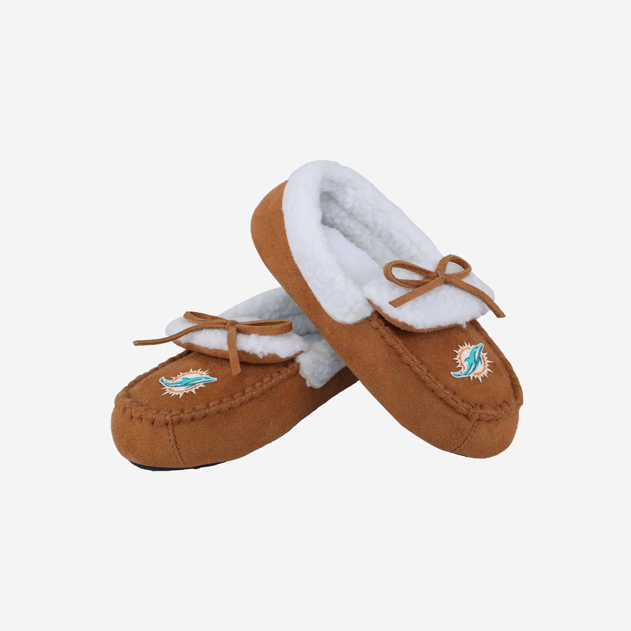 Miami Dolphins Youth Moccasin Slipper
