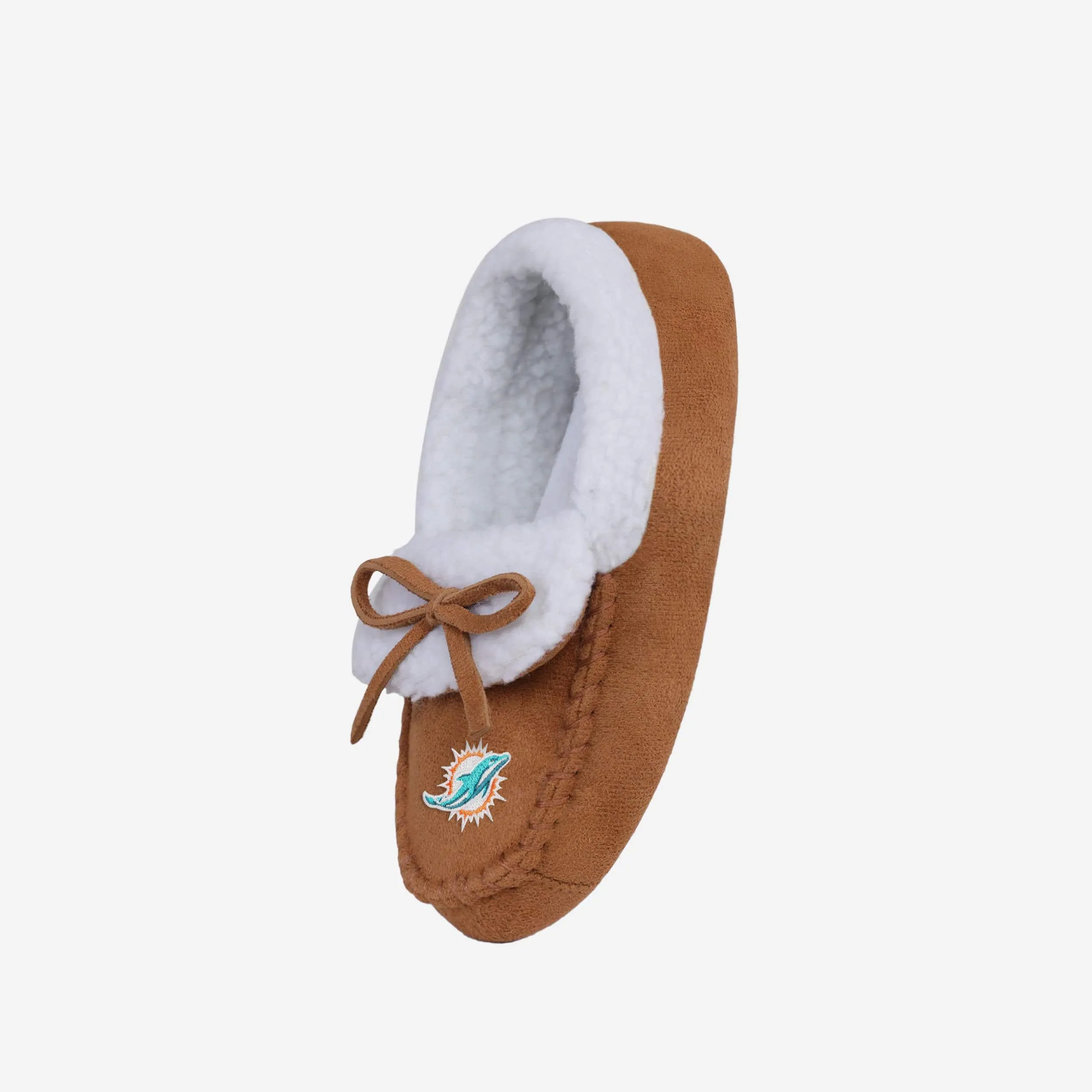 Miami Dolphins Youth Moccasin Slipper