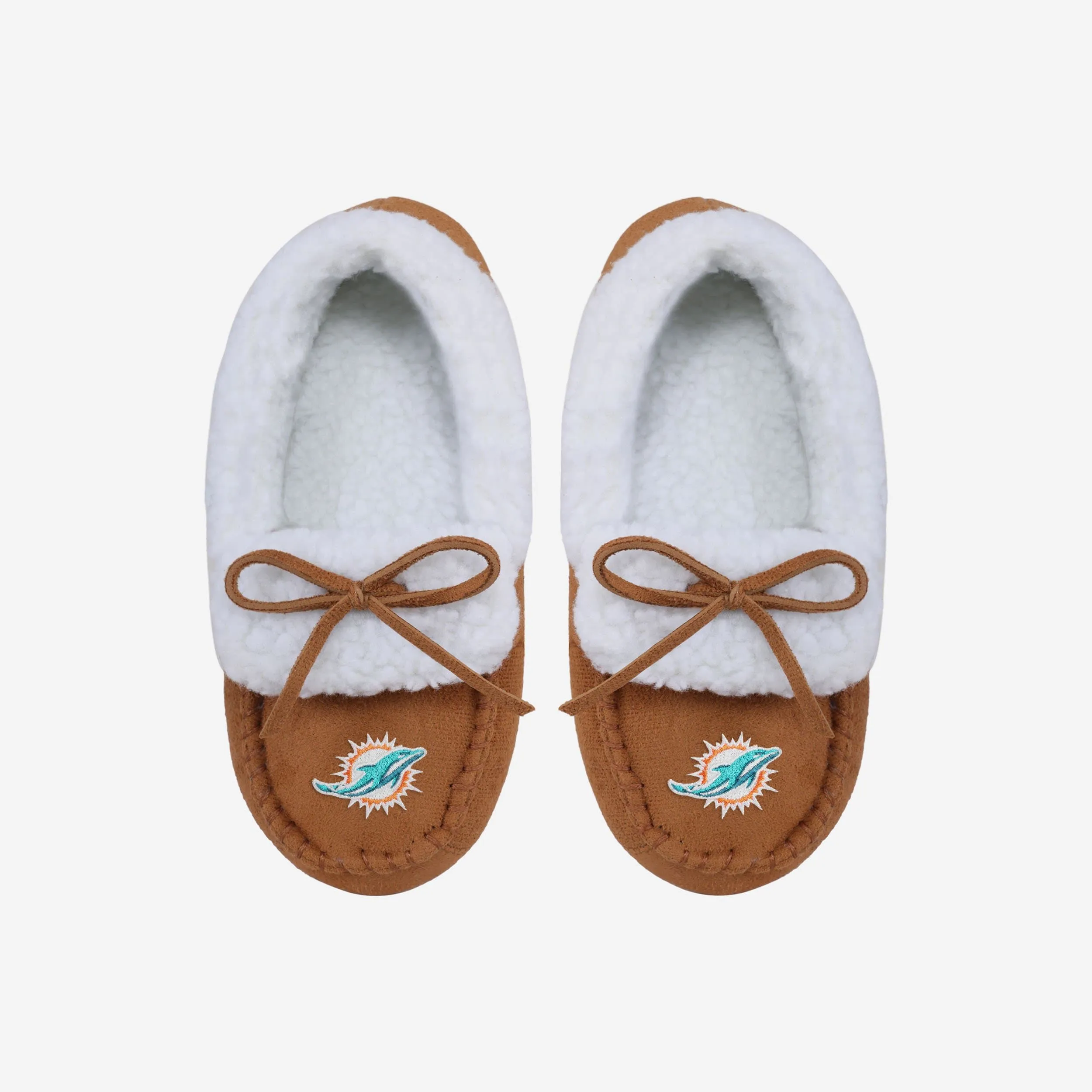 Miami Dolphins Youth Moccasin Slipper