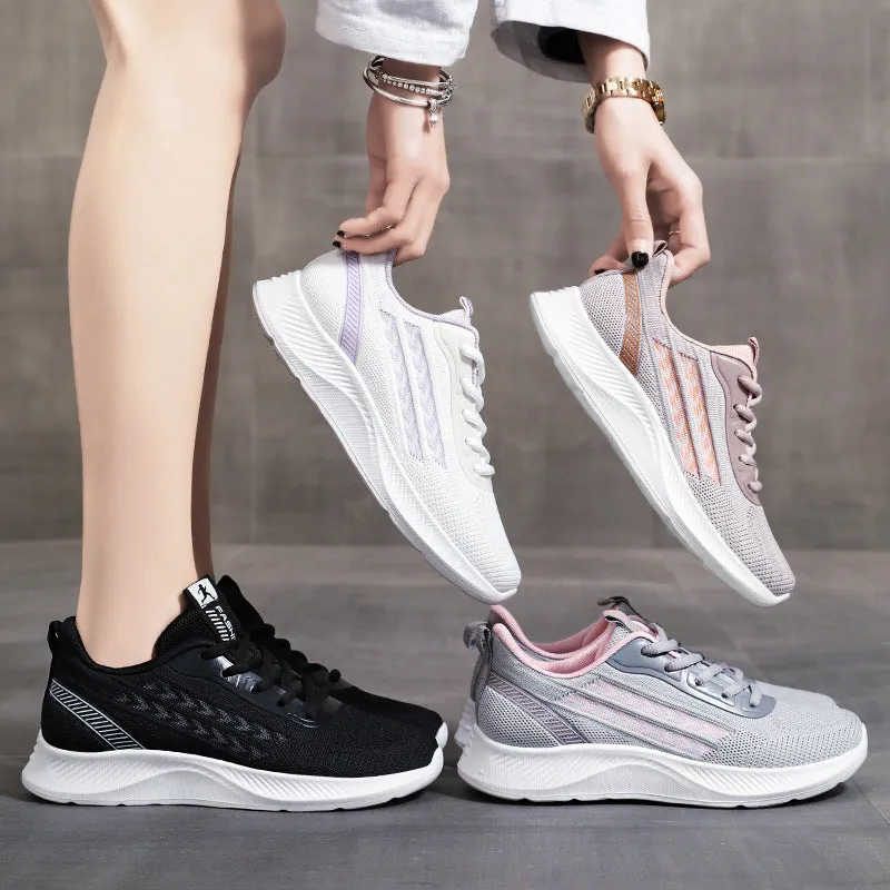 Modern Lightweight Trainer Sneakers for Women's Casual Outdoor Adventures