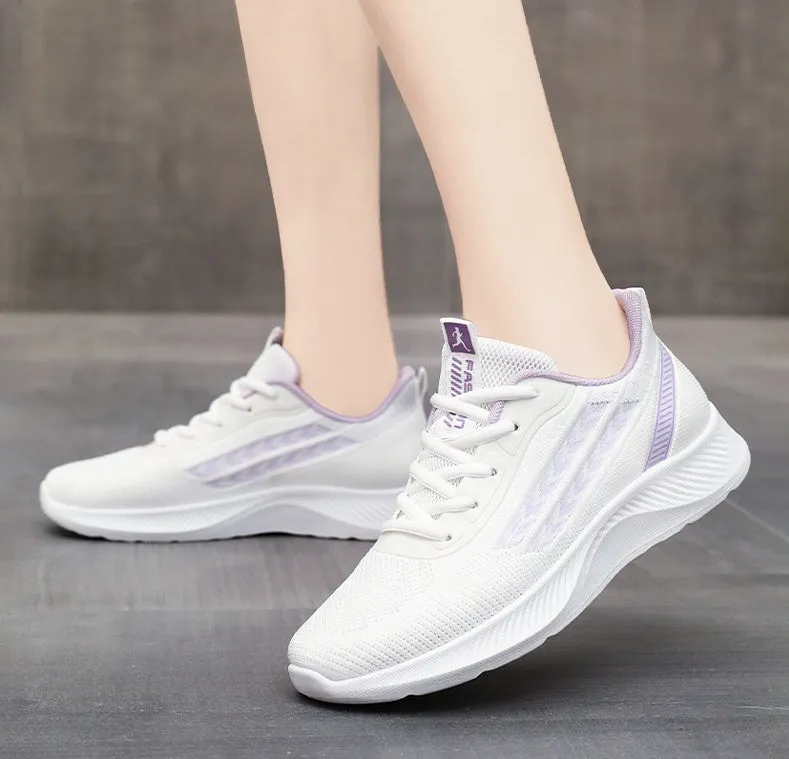Modern Lightweight Trainer Sneakers for Women's Casual Outdoor Adventures