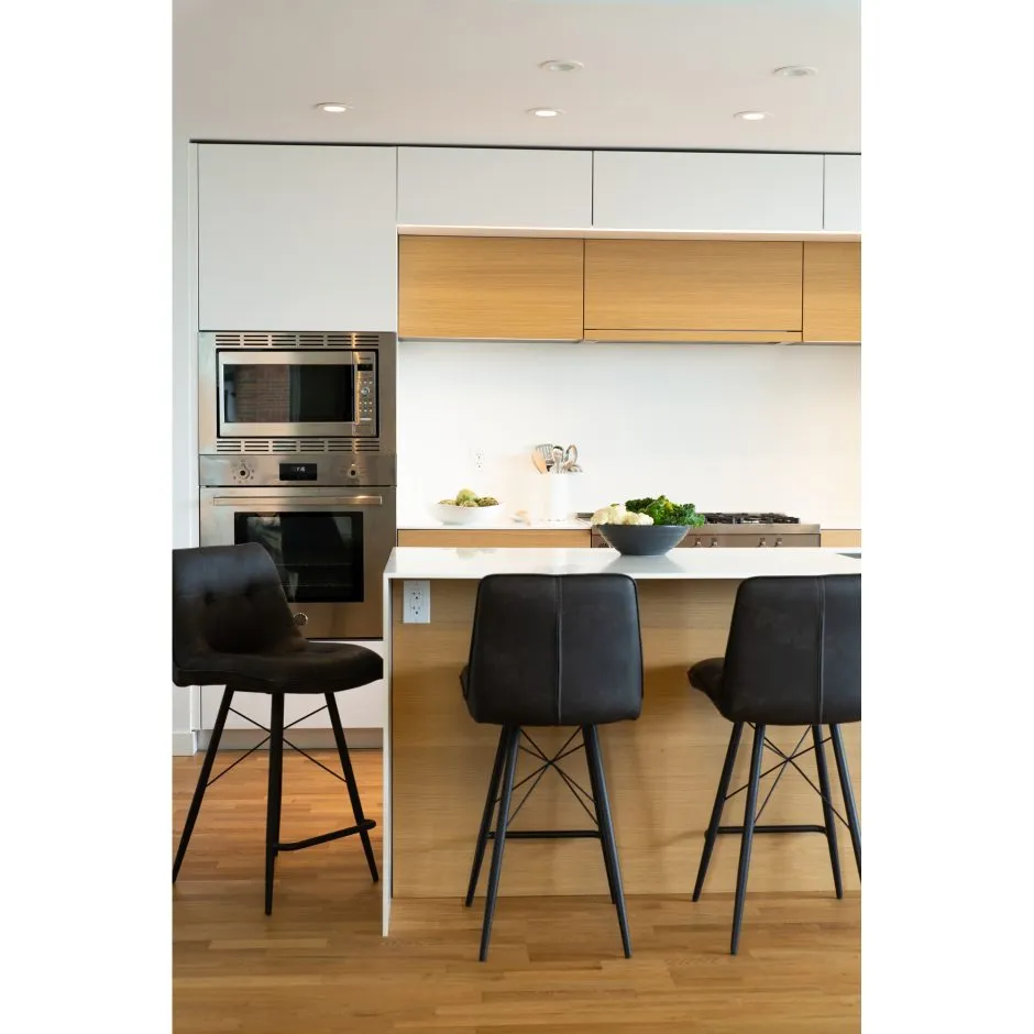 MORRISON COUNTER STOOL, BLACK