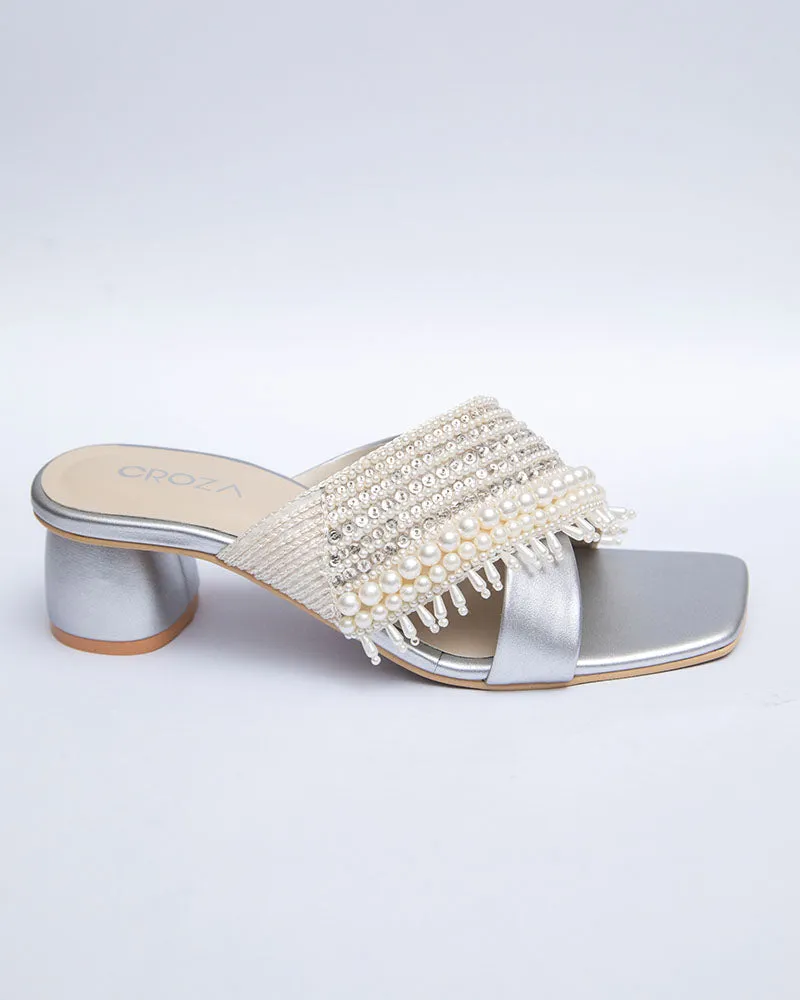 MOTIA Handwork Block Heels