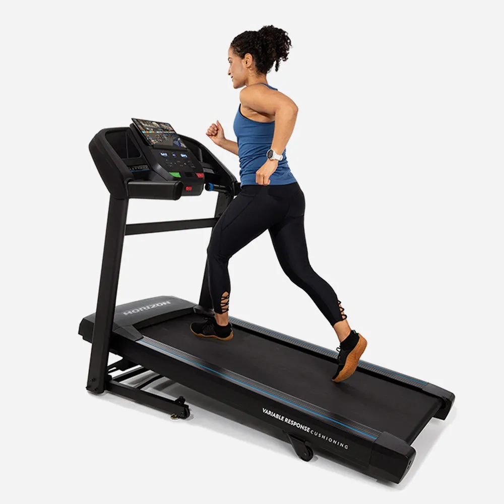 Máy Chạy Bộ Điện Mỹ Horizon T202 (Phiên Bản Mới Nhất) - Đen