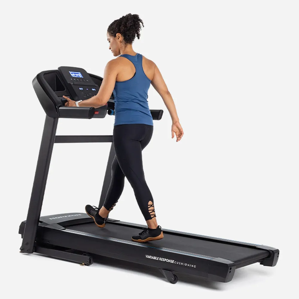 Máy Chạy Bộ Điện Mỹ Horizon T202 (Phiên Bản Mới Nhất) - Đen