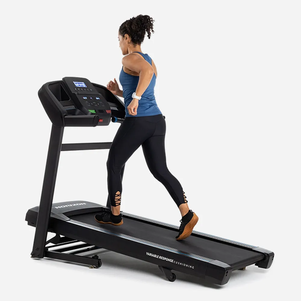Máy Chạy Bộ Điện Mỹ Horizon T202 (Phiên Bản Mới Nhất) - Đen