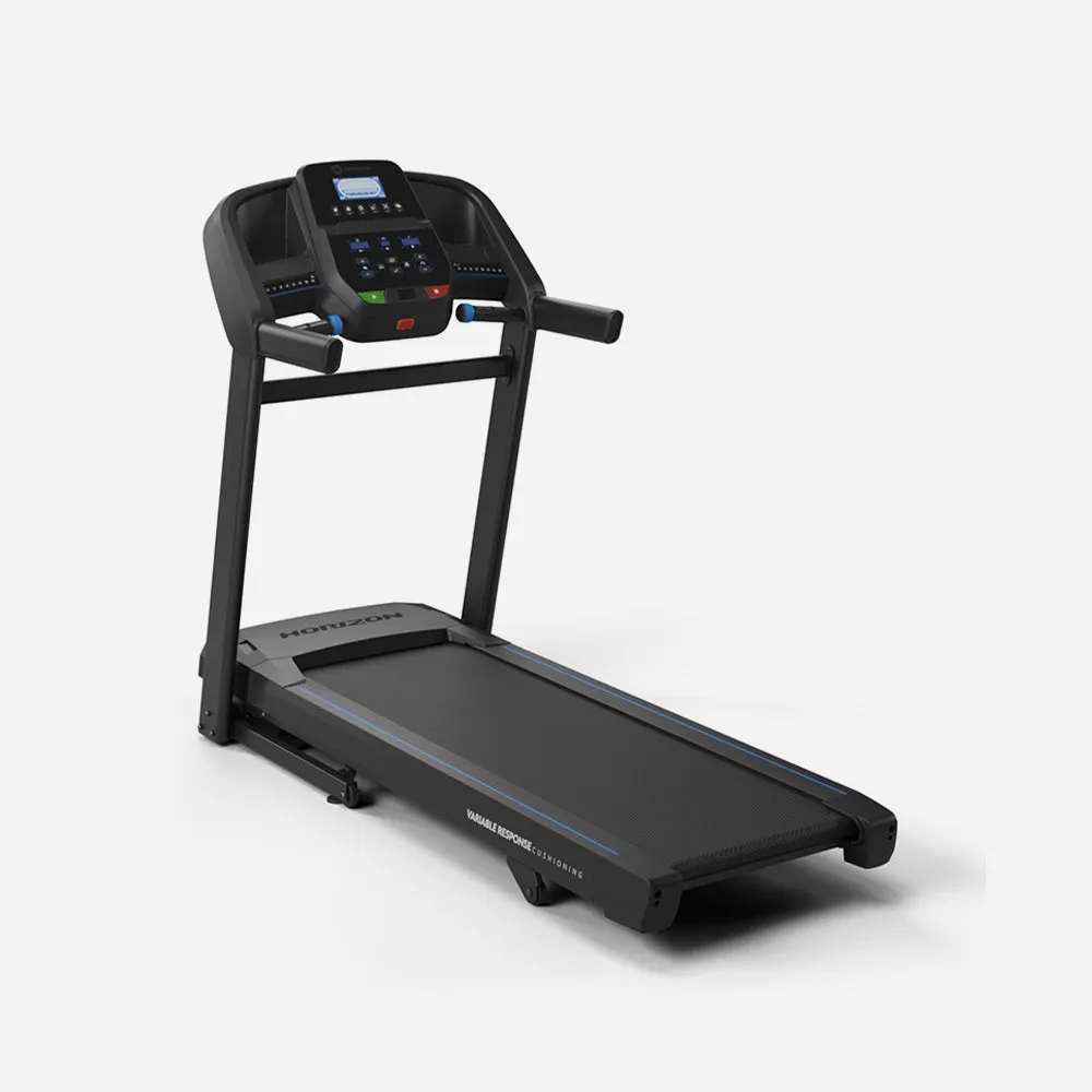 Máy Chạy Bộ Điện Mỹ Horizon T202 (Phiên Bản Mới Nhất) - Đen