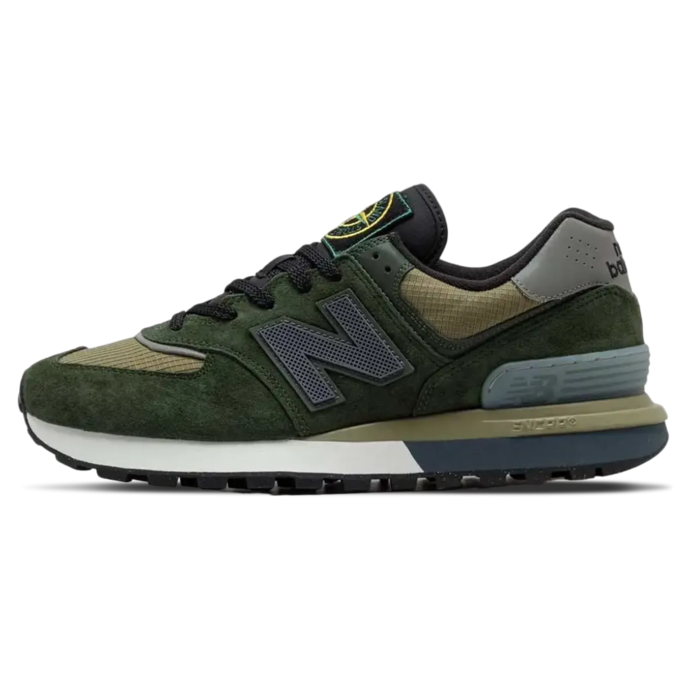 New Balance 574 Legacy x Stone Island 'Dark Green'