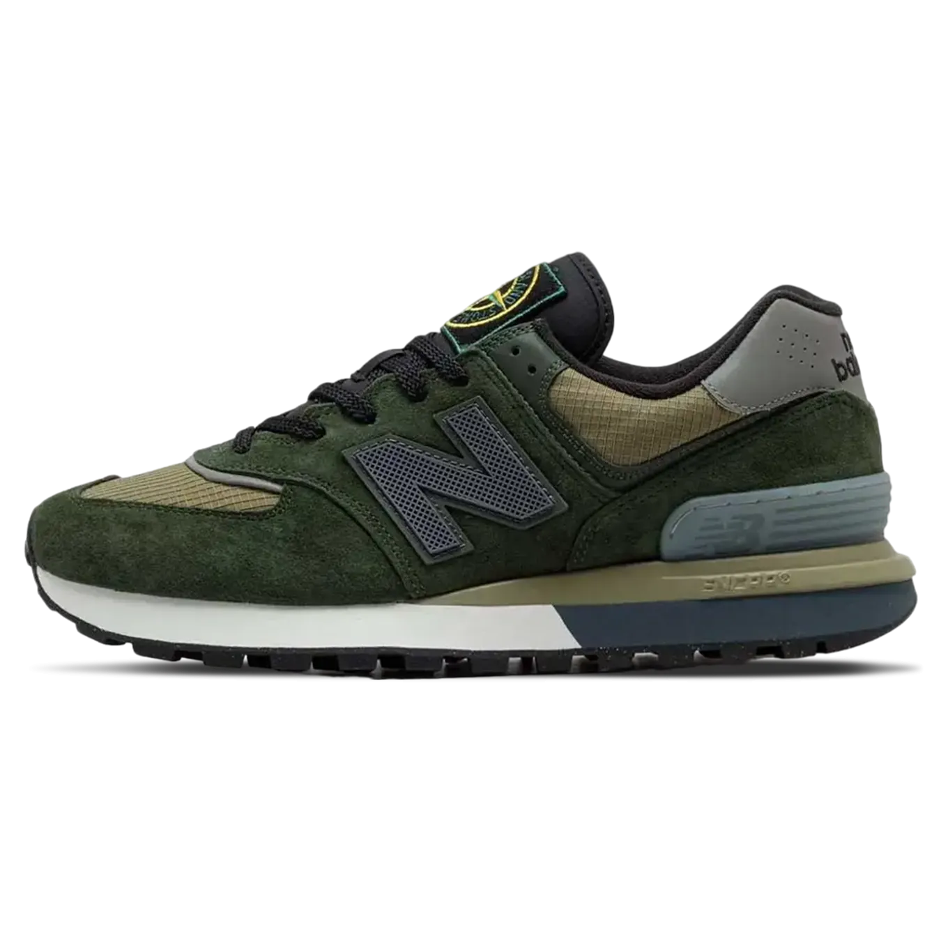 New Balance 574 Legacy x Stone Island 'Dark Green'