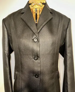 New Huntress Black Sparkle Hunt Coat 22R