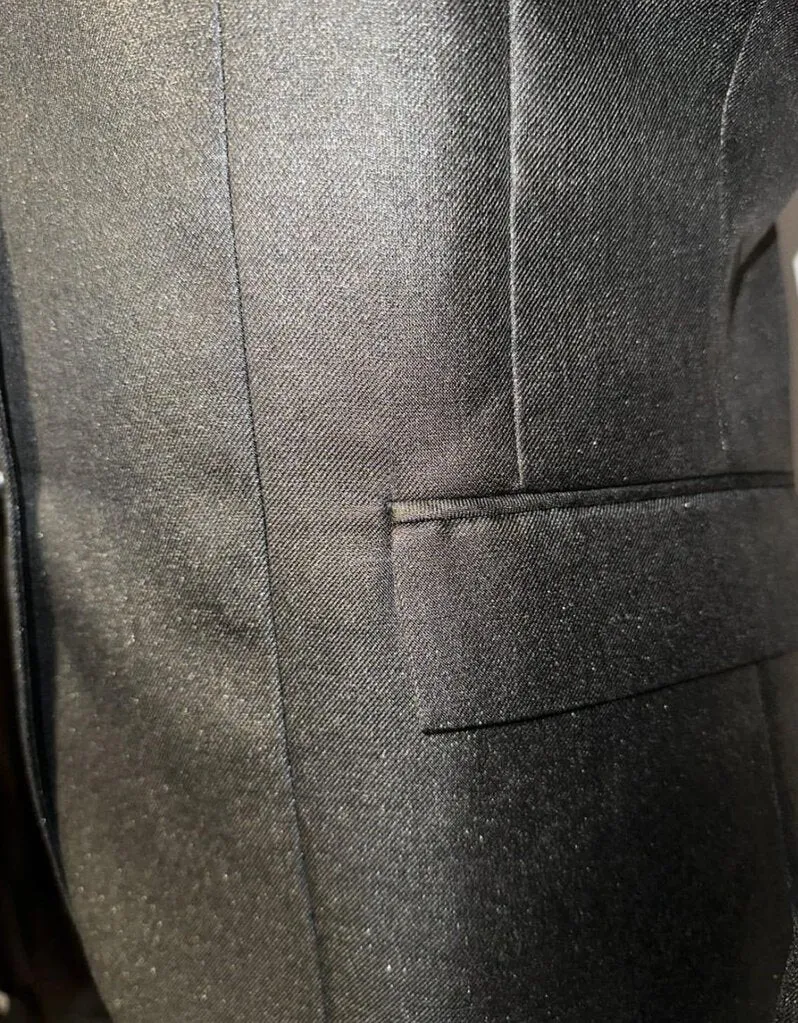 New Huntress Black Sparkle Hunt Coat 22R