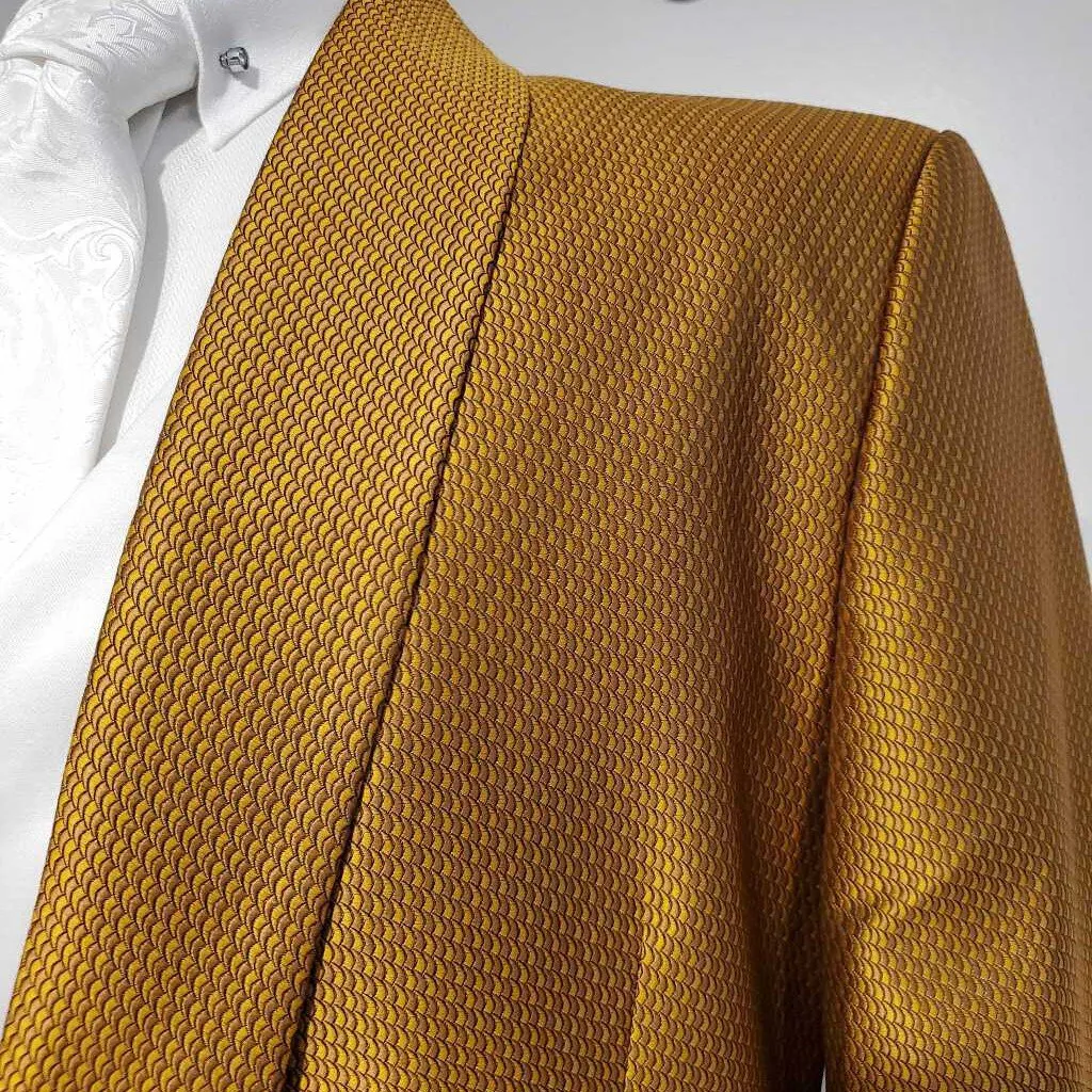 New Huntress Gold Brocade Daycoat