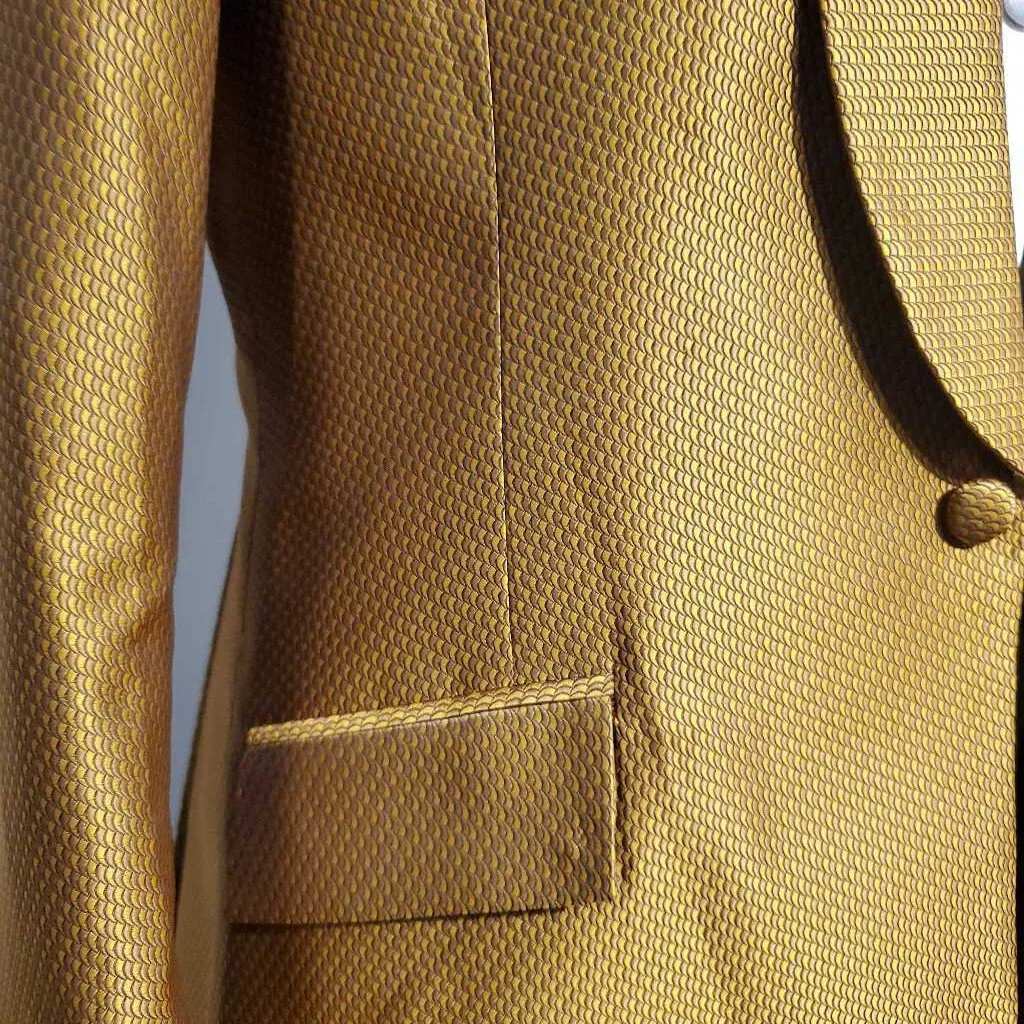 New Huntress Gold Brocade Daycoat