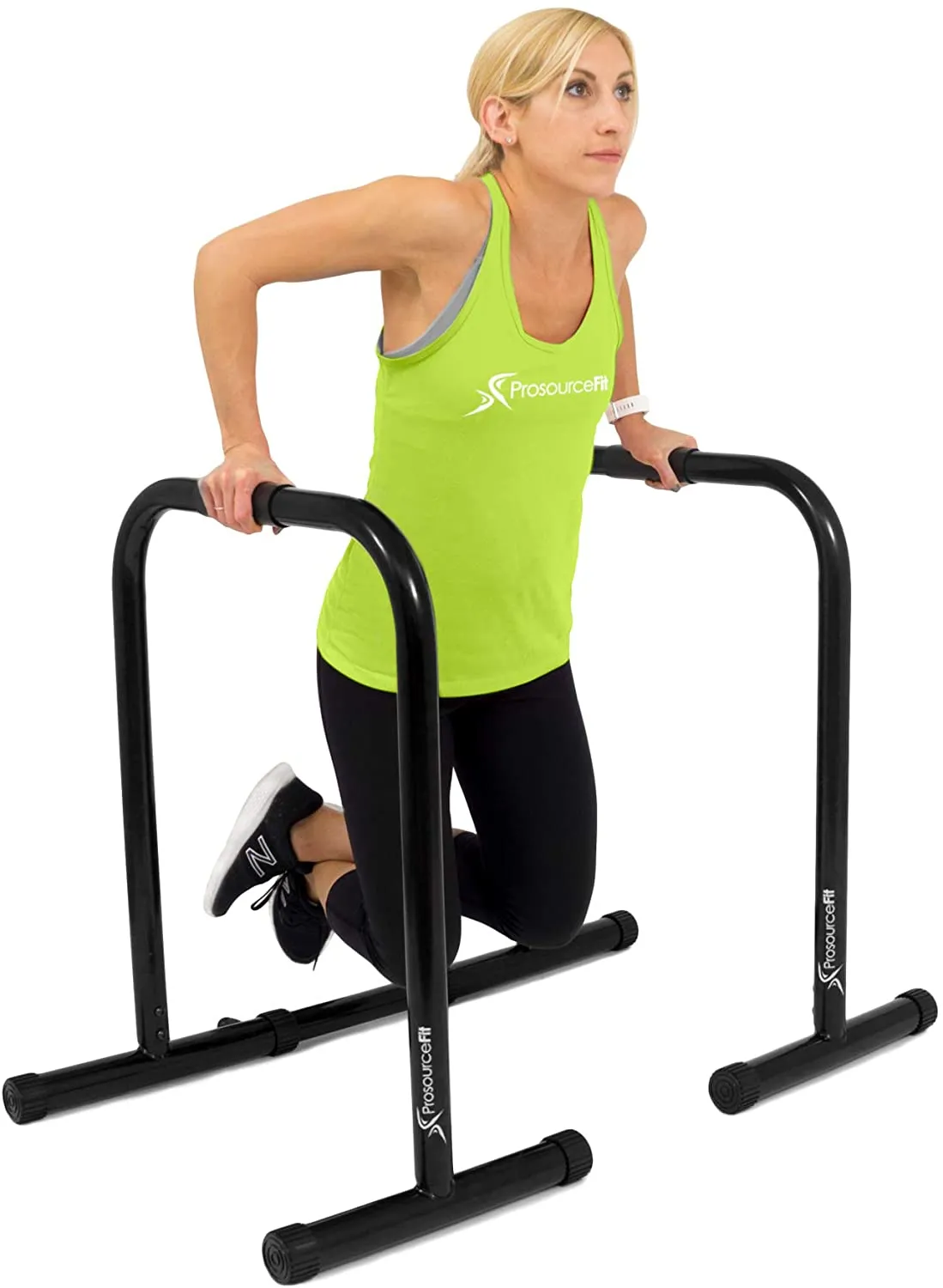 New in box! ProsourceFit Dip Stand Station, Ultimate Heavy Duty Body Bar Press with Safety Connector for Tricep Dips, Pull-Ups, Push-Ups, L-Sits! Retails $102 