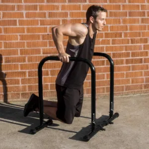 New in box! ProsourceFit Dip Stand Station, Ultimate Heavy Duty Body Bar Press with Safety Connector for Tricep Dips, Pull-Ups, Push-Ups, L-Sits! Retails $102 