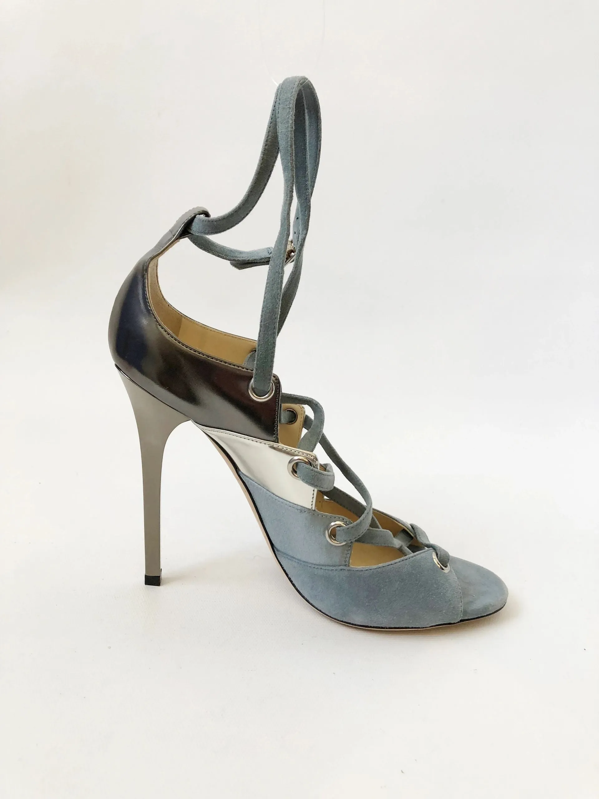 NEW Jimmy Choo Strappy High-Heel Sandal Size 38 It (8 Us)