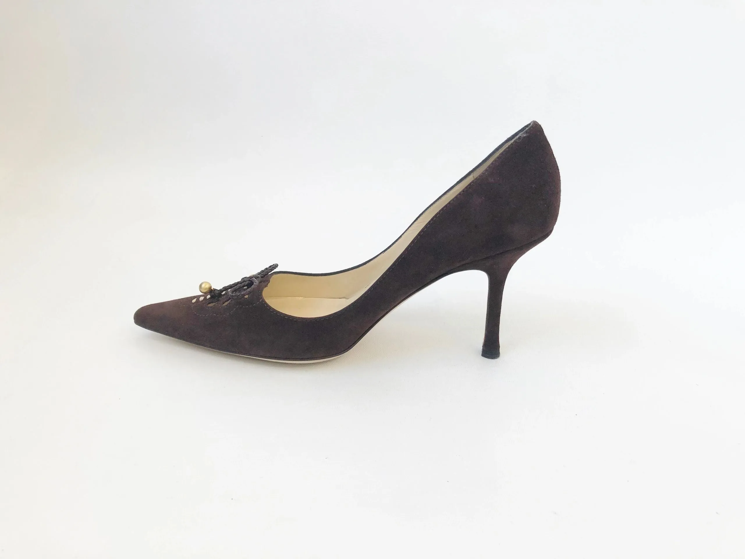 NEW Jimmy Choo Suede Pump Size 10