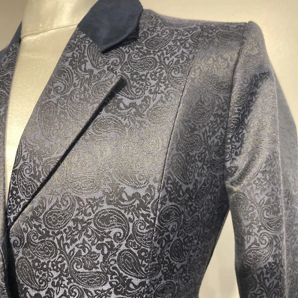 New MTC Navy Paisley Hunt Coat