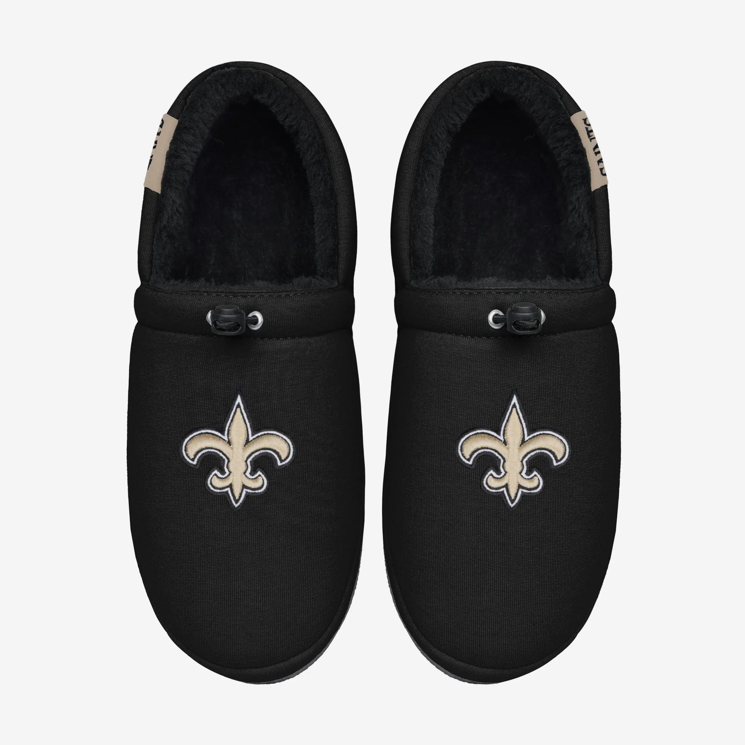 New Orleans Saints Big Logo Athletic Moccasin Slipper