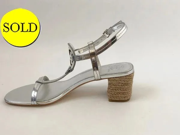 NEW Tory Burch Block Heel Sandal Size 9 M