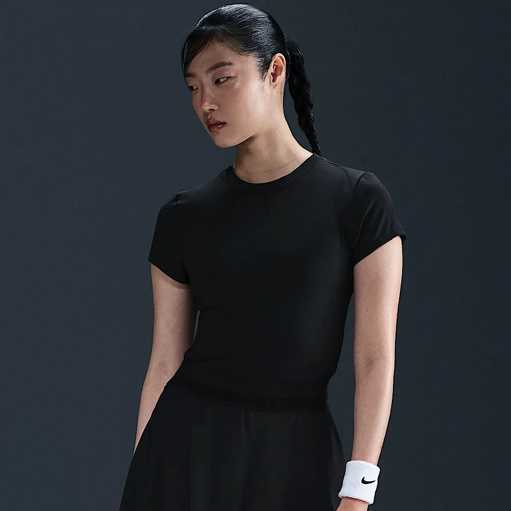 Nike Women's Advantage Short Sleeve - Black