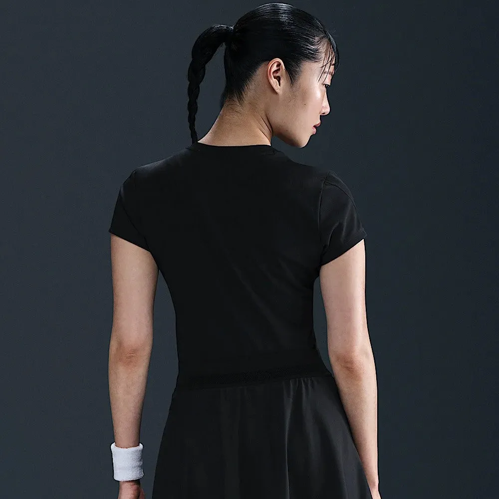 Nike Women's Advantage Short Sleeve - Black