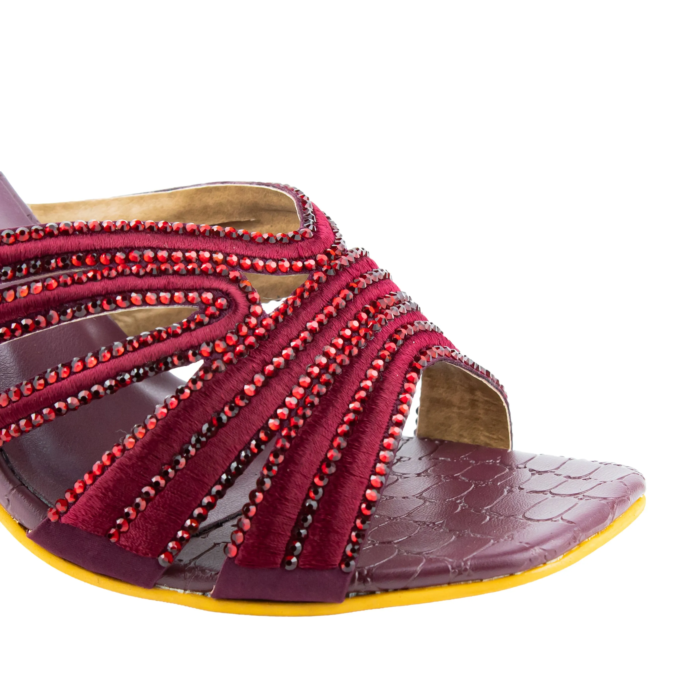 Nora Heels S262H - Maroon