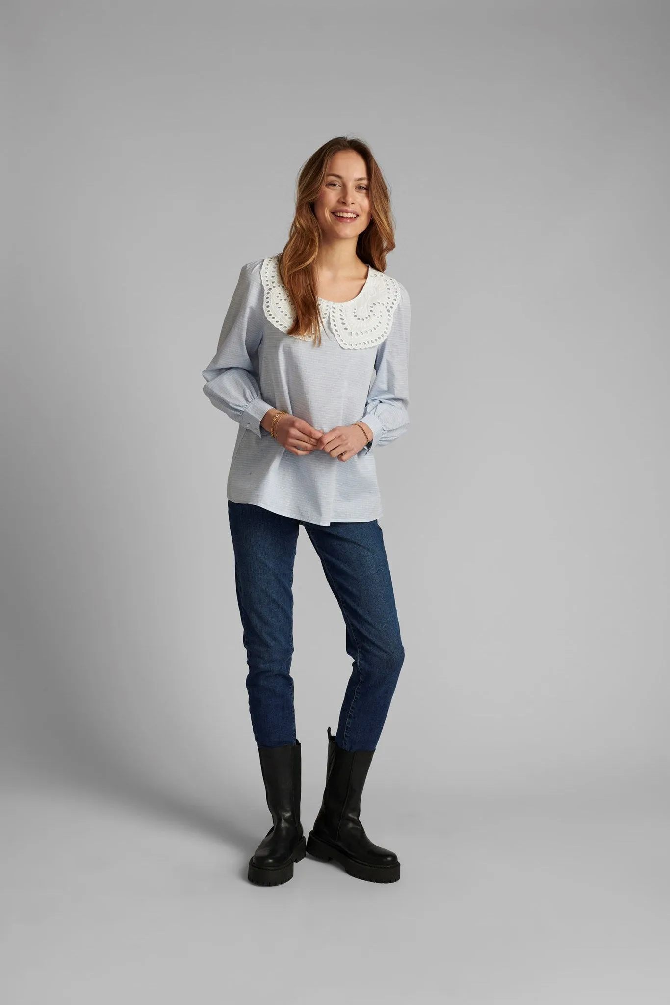 NUCELIE SHIRT - Airy Blue