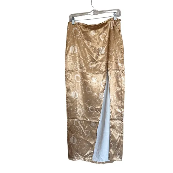 NWOT FREE PEOPLE Serena Slim Maxi Skirt
