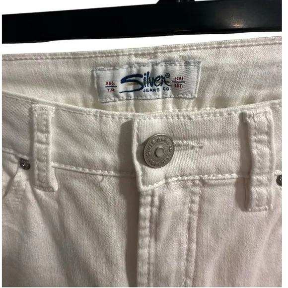 NWT Silver Avery Skinny Crop jeans size 29