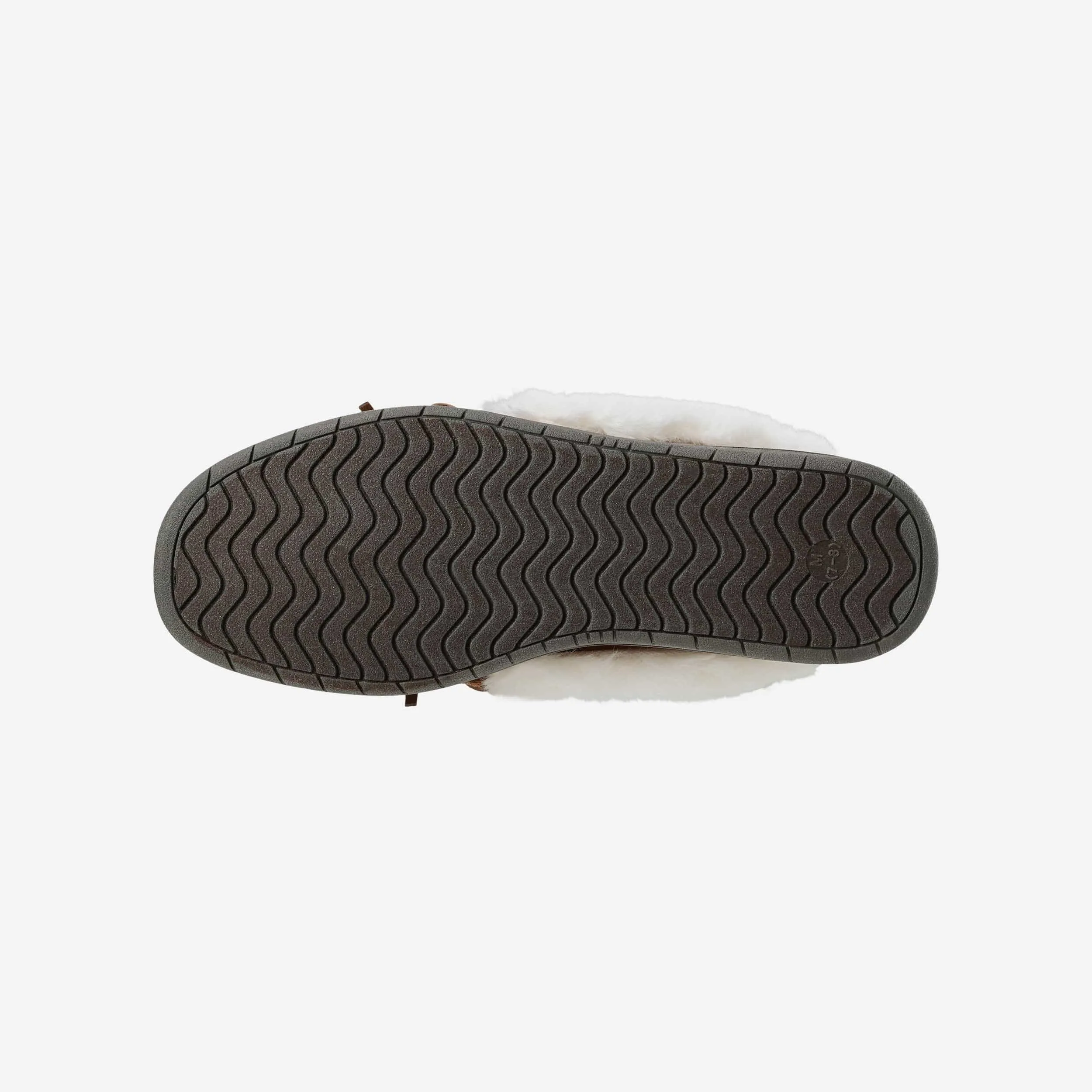 Oregon Ducks Womens Tan Moccasin Slipper