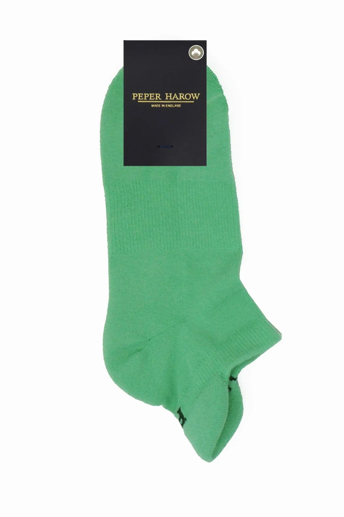Organic Cotton Men's Trainer Socks | Green