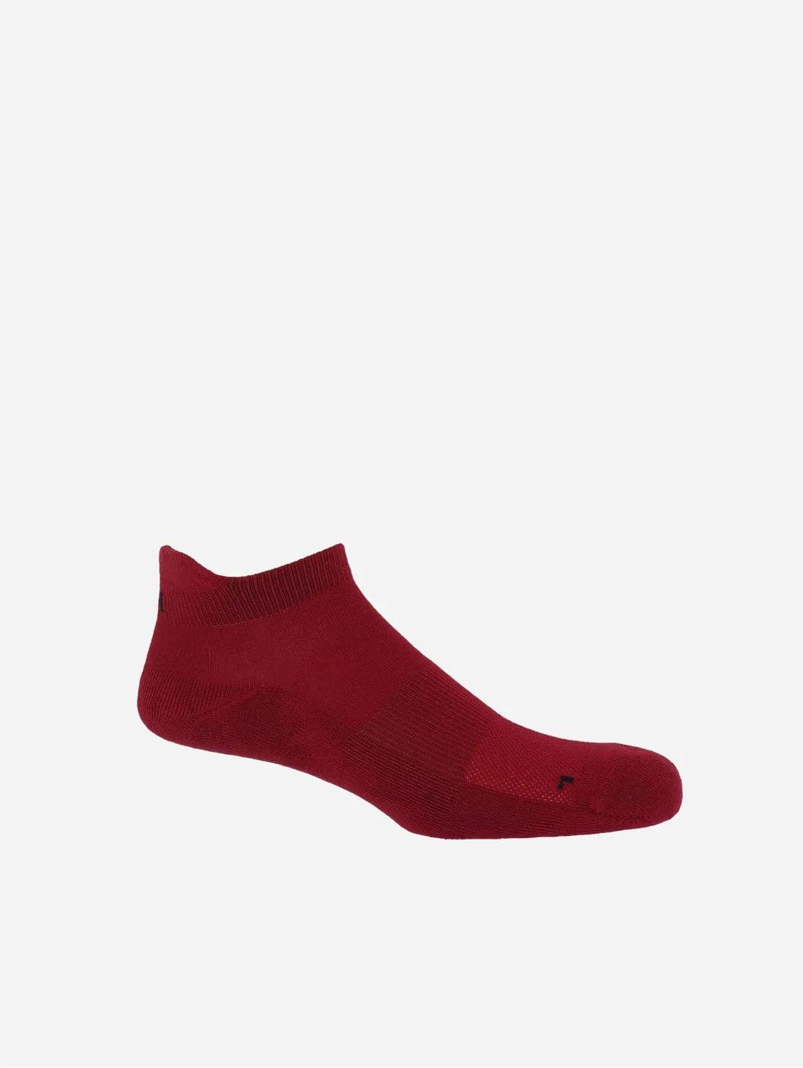 Organic Sport Men's Trainer Socks Bundle - Burgundy, Blue & Green