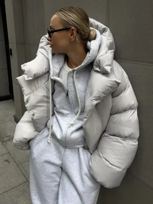 Oversized Puffer Jacket | Ultra-Warm | Street-Style Essential