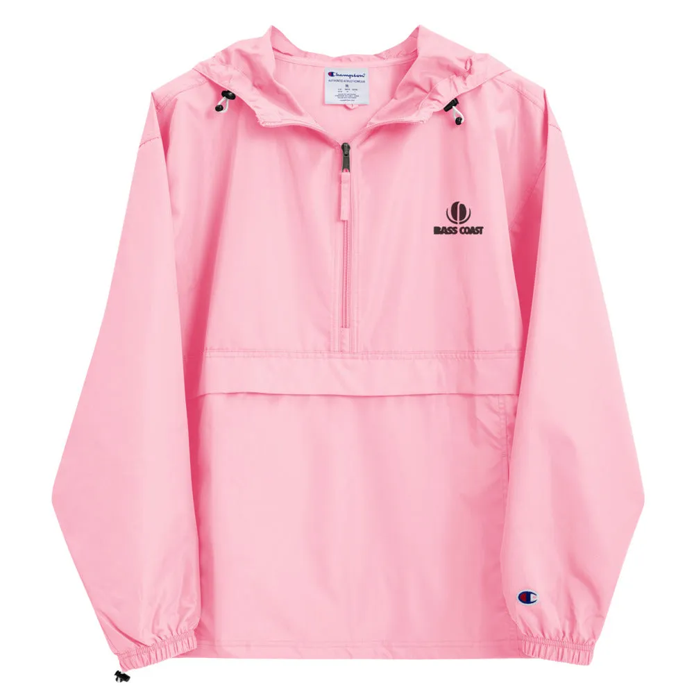 Packable Champion Jacket - pink/black/white