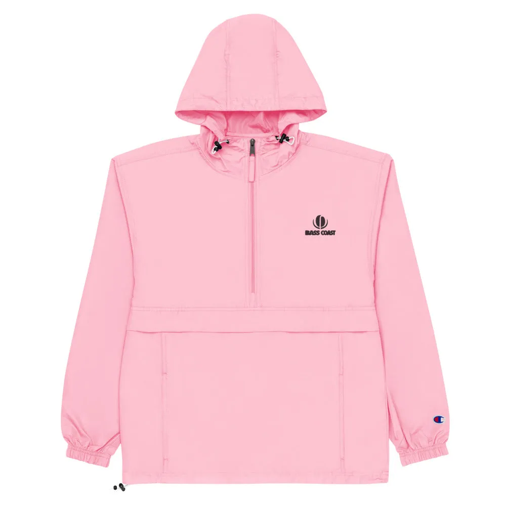 Packable Champion Jacket - pink/black/white