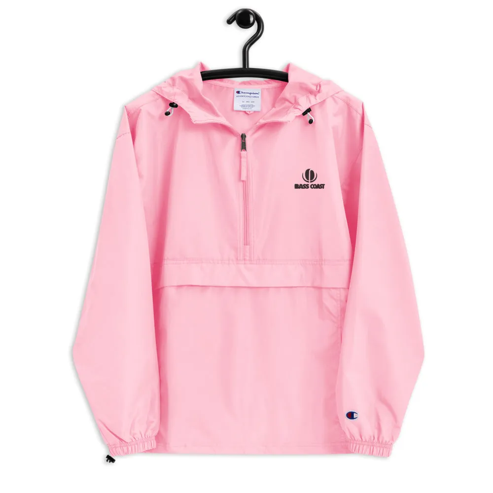 Packable Champion Jacket - pink/black/white
