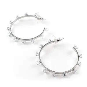 Paris Silver Earring