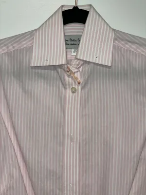 Pink and White Stripe Kids Shirt