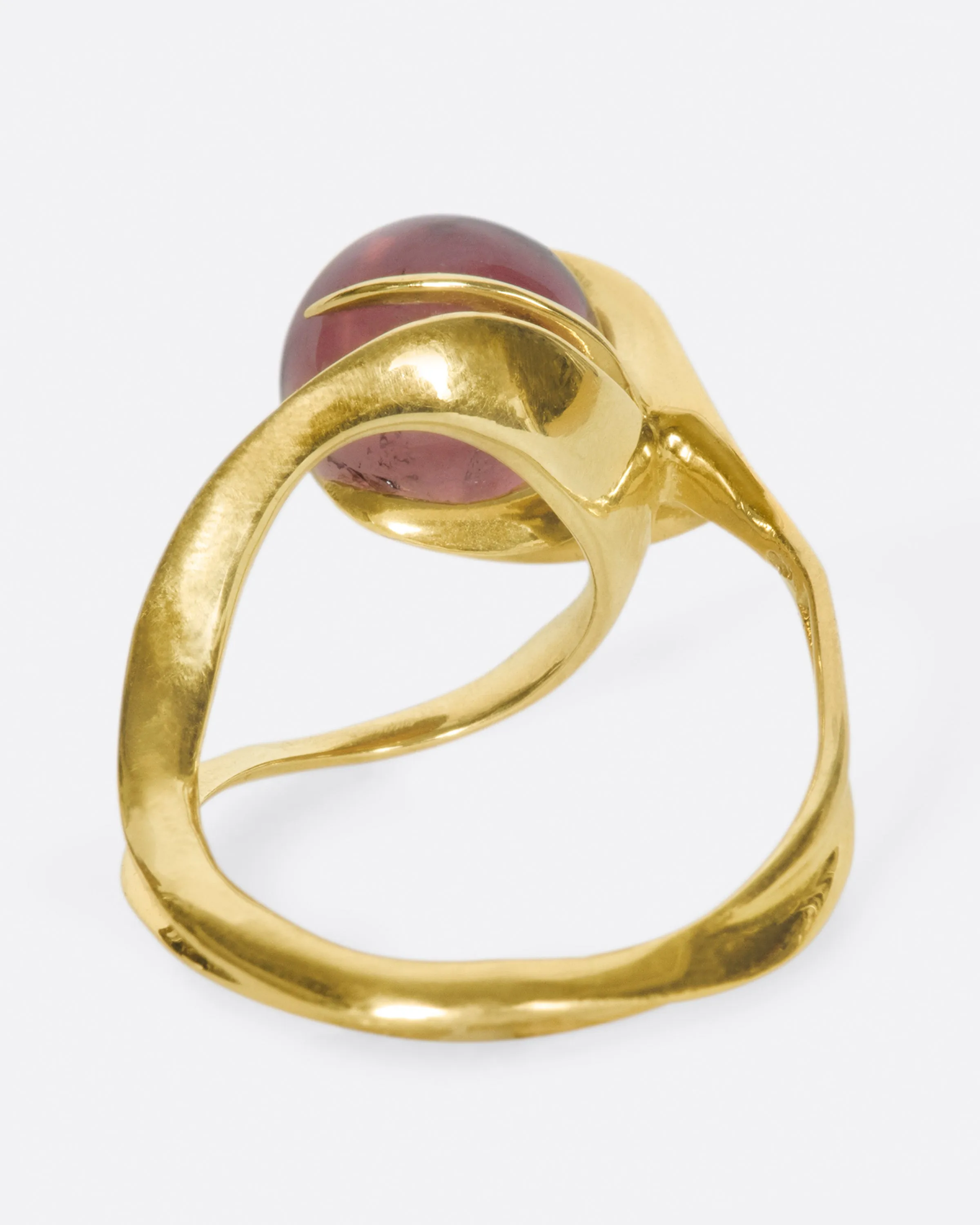 Pink Tourmaline Concha Ring