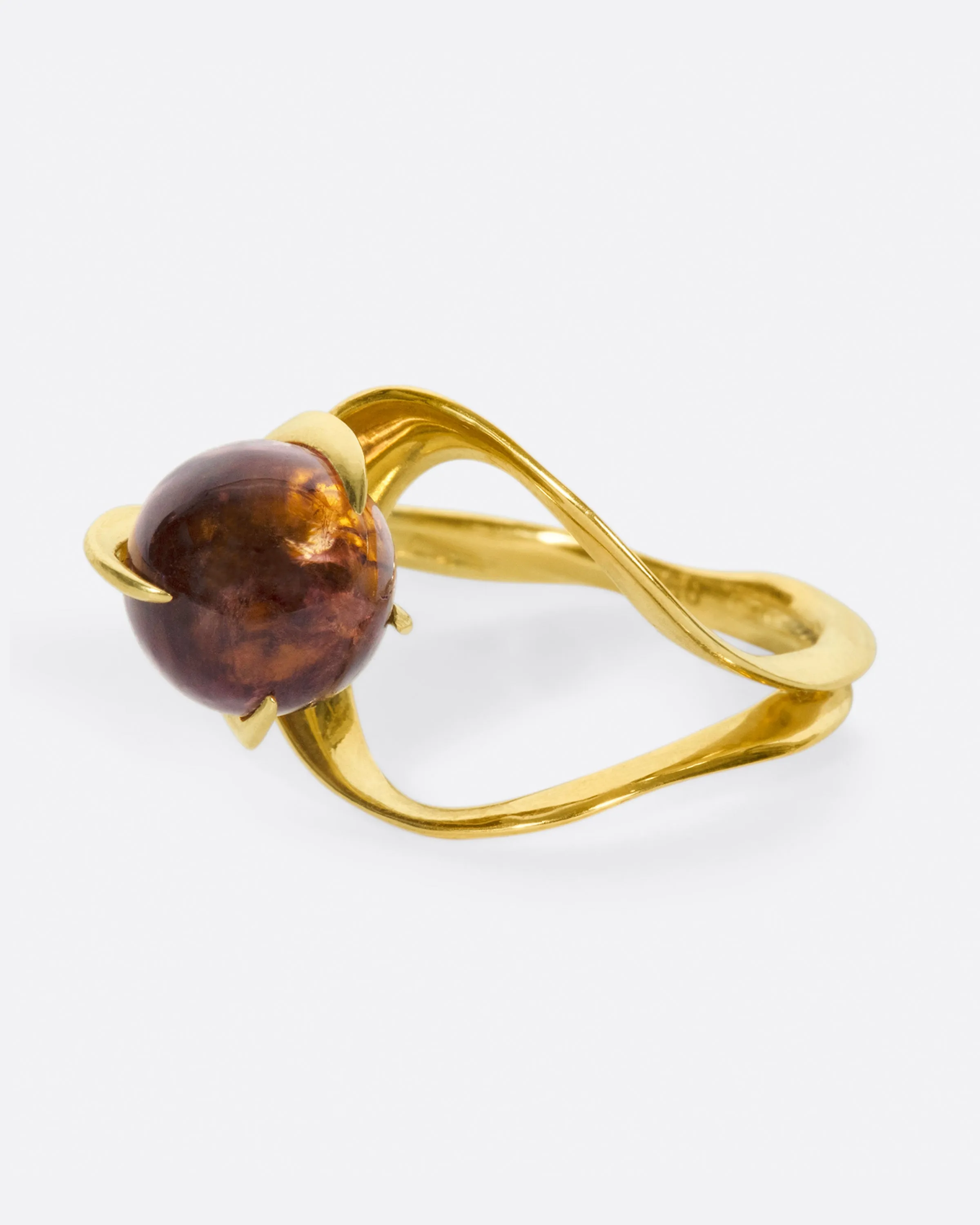 Pink Tourmaline Concha Ring