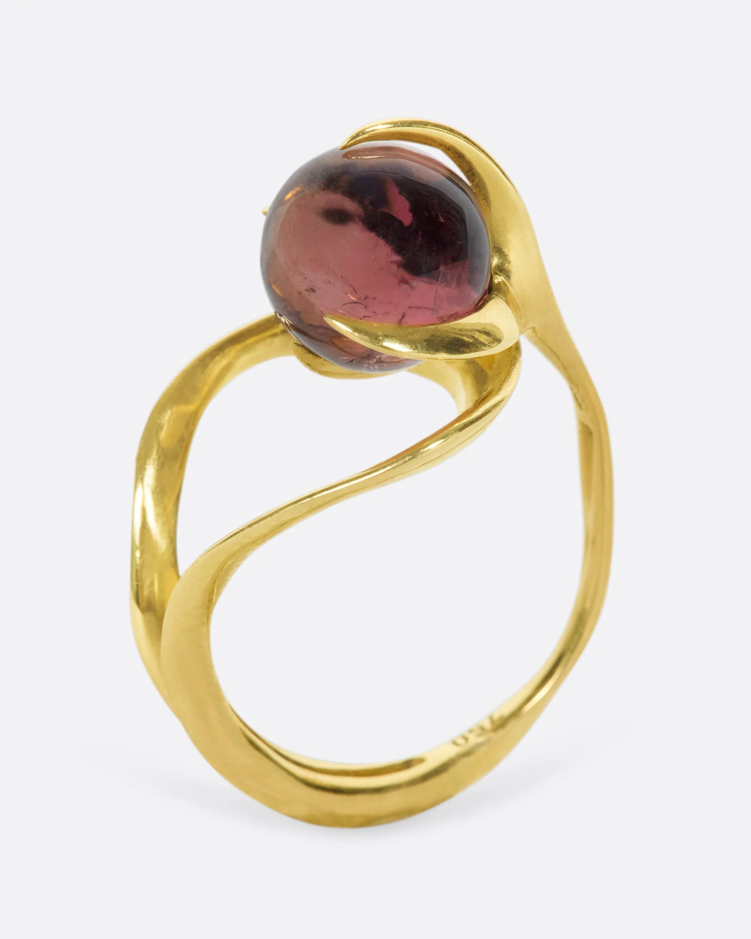 Pink Tourmaline Concha Ring