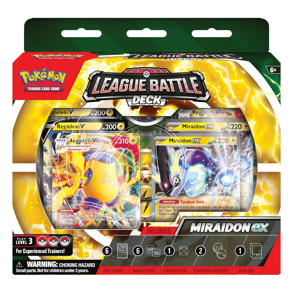 Pokemon: Miraidon ex League Battle Deck