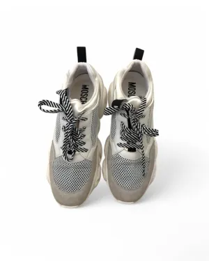 Pre-owned Moschino Teddy Runner Trainers